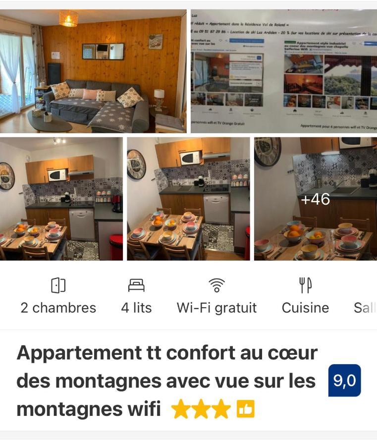 Appartement Tt Confort Au Coeur Des Montagnes Vue Sur Les Montagnes II Wifi لوز سانت سوفير المظهر الخارجي الصورة